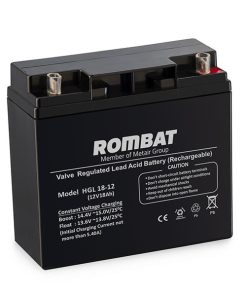 Acumulator stationar 18Ah/12V HGL12-18; Dimensiuni: 181 x 77 x 167
