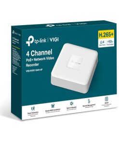 " NVR PoE TP-Link VIGI 4 canale 1104H4P; 53W, 8 - imagine 2
