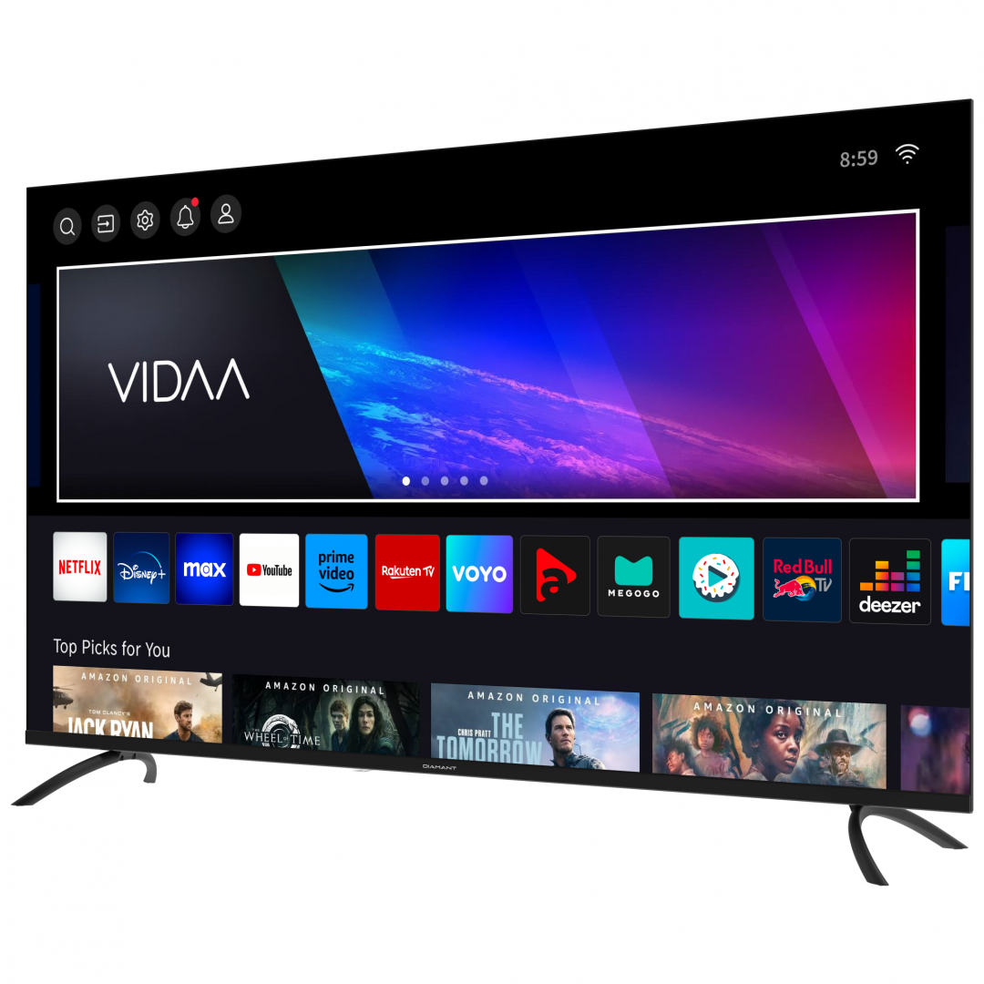 LED TV DIAMANT SMART 50HL5530U/C, 126 cm, 4K UHD, VIDAA - imagine 4