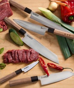 CUTIT SANTOKU 18 CM, RIKITO WATANABE, SAMURAI GOURMET, COOKING BY - imagine 11