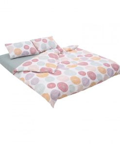 Lenjerie dubla 100% bumbac 4 piese, Mara - imagine 2