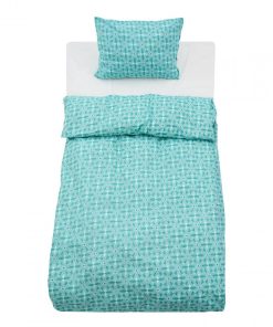 Set de pat single bumbac, 92 gsm, River