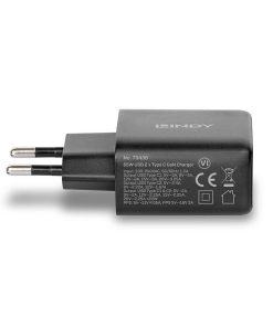 Incarcator Lindy 2x USB Type-C GaN 65W - imagine 2