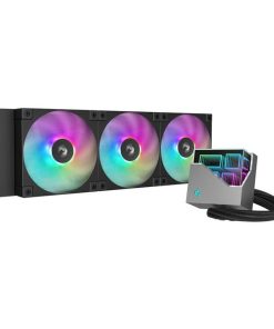 Cooler Procesor DEEPCOOL LT360 ARGB, Lichid, 12 cm, 3 ventilatoare,
