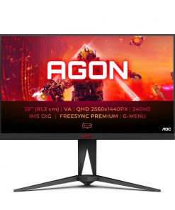 Monitor Consumer AOC AG325QZN/EU, 31.5", 2560 x 1440 pixeli, Black,