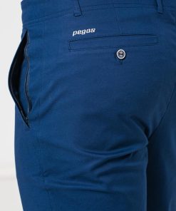 PANTALONI LUNG CASUAL BARBATI  NAVY XXL - imagine 7