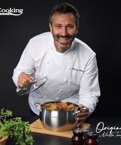 SEMIOALA INOX+CAPAC 22x11.5L, 4.3L, NICOLAI TAND, ORIGINI, COOKING BY HEINNER - imagine 4