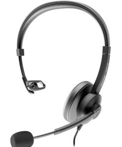Casti Head-band Axtel AXH-ACEUCM, Wired, noise-canceling, negru - imagine 6