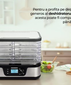 DESHIDRATOR FRUCTE SI LEGUME HEINNER ELITEDRY HFD-K380DSS - imagine 11