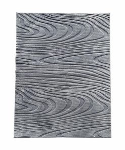 Covor, model in relief,Wave, 160x230 Gri