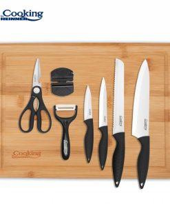 SET CUTITE DE BUCATARIE 8 PIESE, CARERA, COOKING BY HEINNER - imagine 2