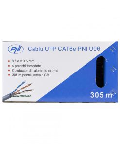 Cablu UTP CAT6 PNI U06 cu 4 perechi pentru internet - imagine 8