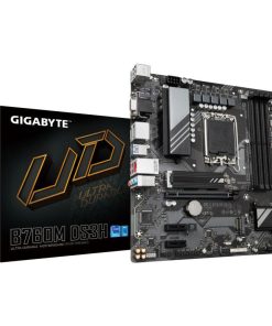 Placa de baza Gigabyte B760M DS3H, Socket 1700, DDR5, Micro-ATX