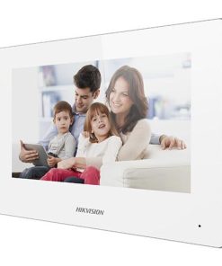 Monitor videointerfon WIFI modular 7 color Hikvision DS-KH6320-WTE1-W; culoare alba,