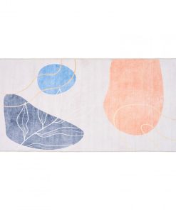Covor printat, GRACE 70x140 cm, lavabil cu spate antialunecare, inaltime