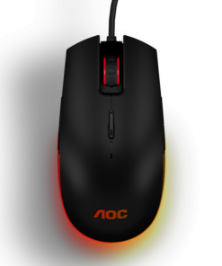 Mouse Gaming AOC GM500, 5000 dpi, negru