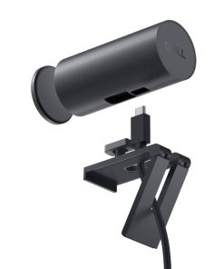Camera Web DELL UltraSharp Webcam, rezolutie video 4K, USB-C, Negru - imagine 11