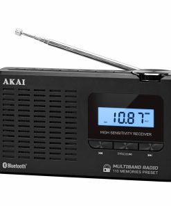 Radio cu ceas Akai APR-600 cu baterii 3x AAA, bluetooth - imagine 5