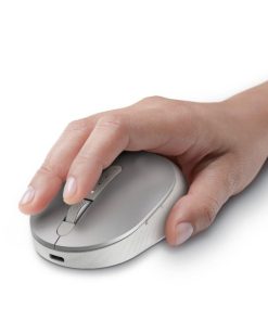 Mouse Wireless Dell MS7421W, 1600 dpi, Argintiu - imagine 2