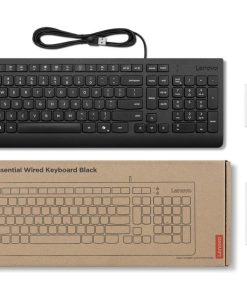 Lenovo Essential Wired Keyboard (Black) - imagine 3