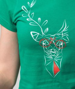 TRICOU  CERB FAMILIE FEMEI   K GREEN-XS - imagine 6