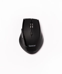 Mouse Wireless SPACER SPMO-W02, 1600 dpi, Negru - imagine 2