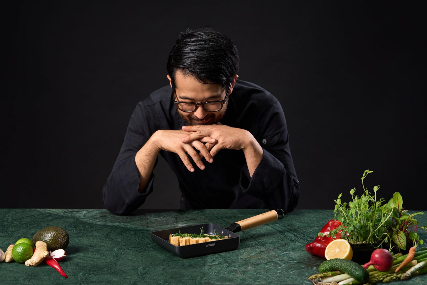 TIGAIE JADE 18X15 CM, RIKITO WATANABE, SAMURAI GOURMET, COOKING BY - imagine 11