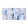Covor printat, CARO 70x140 cm, lavabil cu spate antialunecare, inaltime