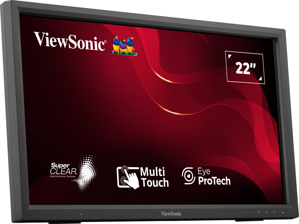 Monitor Consumer ViewSonic TD2223, 22", 1920 x 1080 pixeli, Touchscreen, - imagine 11