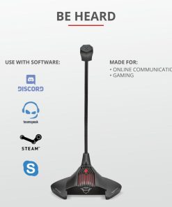 Microfon Trust GXT 239 Nepa Gaming, tip Condenser, Jack - imagine 4