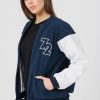 JACHETA BOMBER DAMA - NAVY S