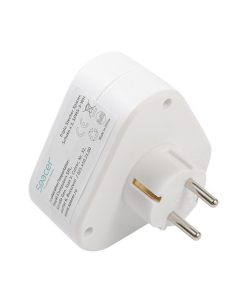 Triplu Stecher SPACER, Schuko, max 3500W, 16A, protectie copii, 3 - imagine 2