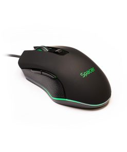 Mouse Gaming SPACER SP-GM-01, 2400 dpi, Negru