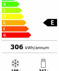Combina frigorifica HEINNER HCFD-M516INVXE++, No Frost, 516 l, Clasa E, - imagine 3