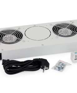 TRITON PANOU VENTILATIE 2X TERMOST NEGRU