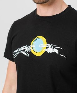 TRICOU CASUAL MANA BICICLETA BARBATI BLACK-L - imagine 6