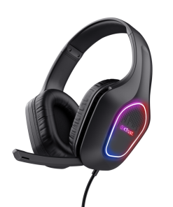 Casti Gaming Head-band Trust GXT 416 ZIROX, Wired, Negru - imagine 4