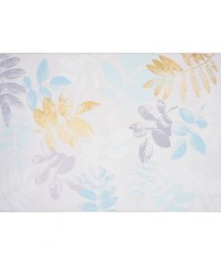 Covor printat, LEAFS 160x230 cm, lavabil cu spate antialunecare, inaltime