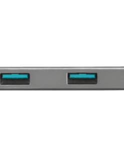 Hub USB Trust Dalyx, USB-C, 10 porturi, HDMI, RJ-45, Argintiu - imagine 5