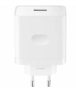 Incarcator retea Realme SuperVooc 80W, Fast Charging, USB-A, Alb - imagine 2