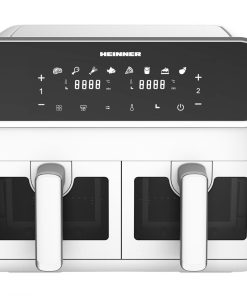 FRITEUZA DUBLA CU AER CALD HEINNER DUALFRY SUPREME HAF-H8DB17WH