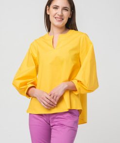 CAMASA CASUAL FEMEI YELLOW M - imagine 2