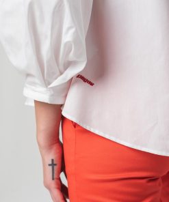 CAMASA CASUAL FEMEI WHITE S - imagine 5