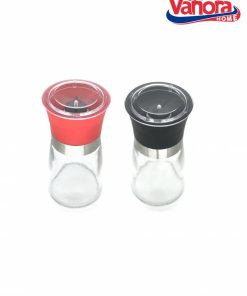 SET DOUA RASNITE CERAMICE SARE&PIPER 13.5CM, ROSU/NEGRU, VANORA HOME - imagine 2