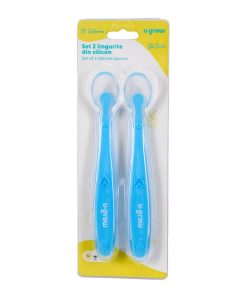 Set 2 lingurite silicon , light blue, U-Grow - imagine 3