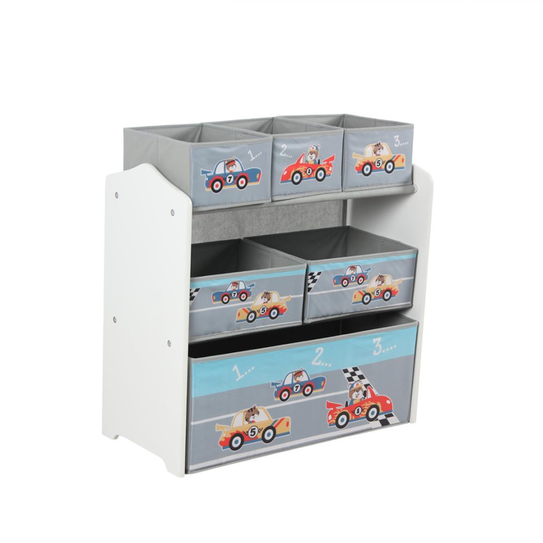 Dulap depozitare jucarii Cars, U-Grow - imagine 3