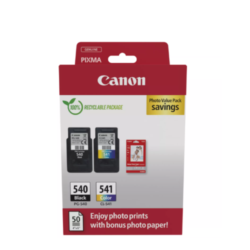 Canon pachet cartuse cearneala PG-540 /CL-541 Photo value pack, capacitate