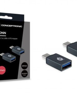 Docking station CONCEPTRONIC DONN03G, USB Type-C, Negru, 2 ani Garantie