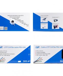 Cablu UTP CAT6 PNI U06 cu 4 perechi pentru internet - imagine 5