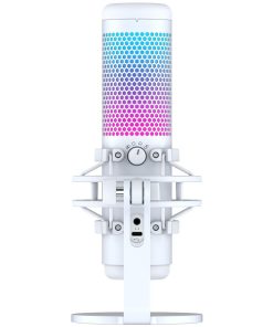 Microfon HyperX QuadCast S, tip Condenser, USB, LED backlight - imagine 2